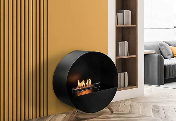 Chimeneas bioetanol de suelo