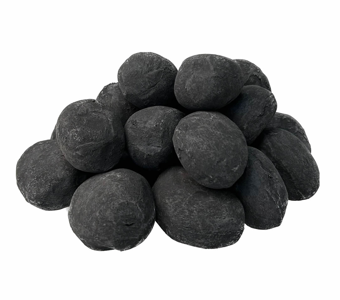 24 piezas de piedras de cerámica, quemador de bioetanol
